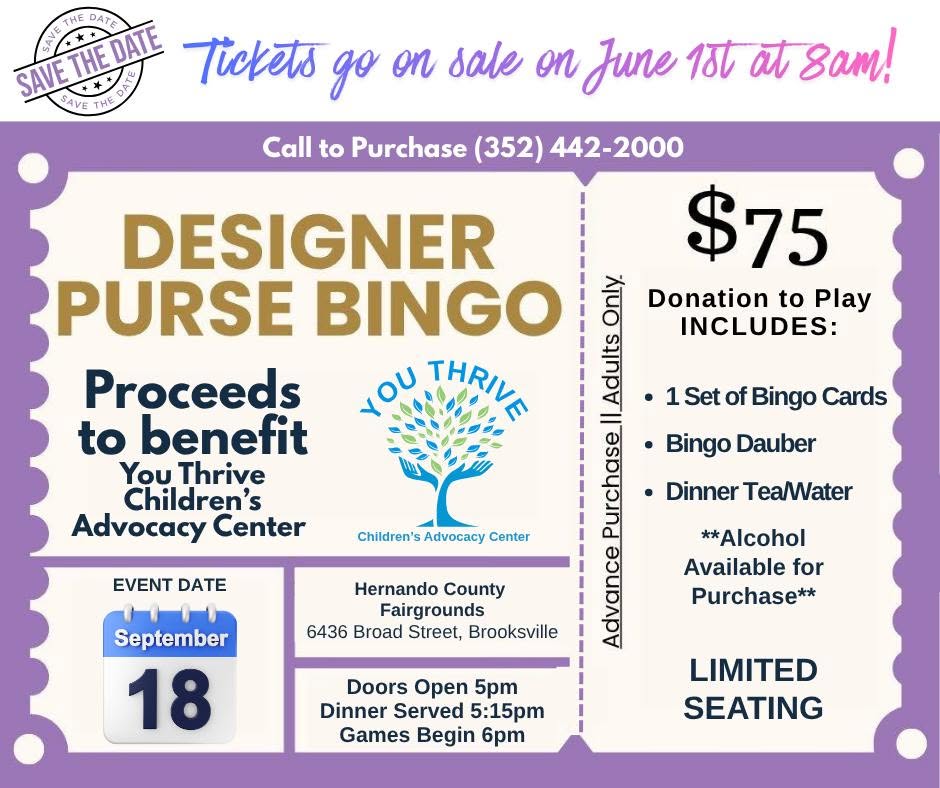 Designer Purse Bingo 2026